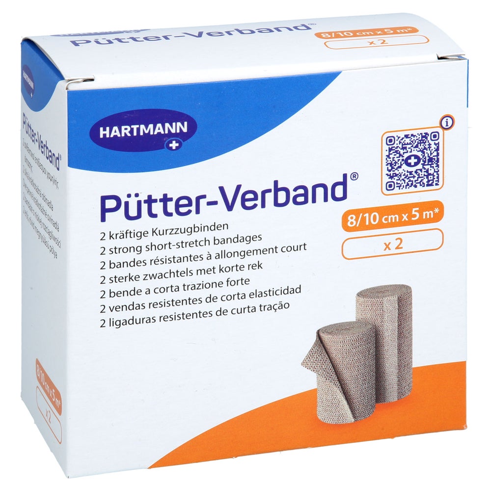 Pütter Verband 8/10 cmx5 m 2 St