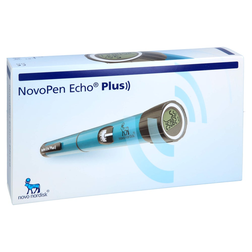 Novopen Echo Plus Injektionsgerät blau 1 St
