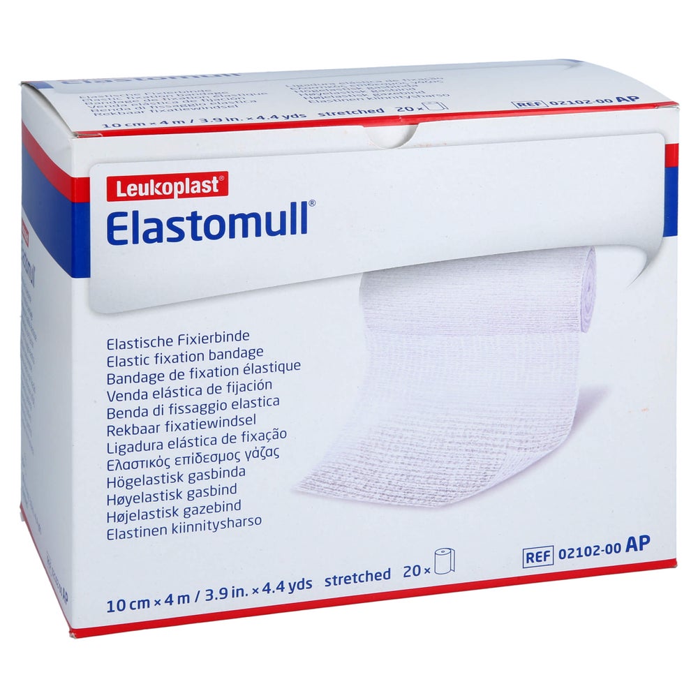 Elastomull 10 cmx4 m elast.Fixierb.2102 20 St