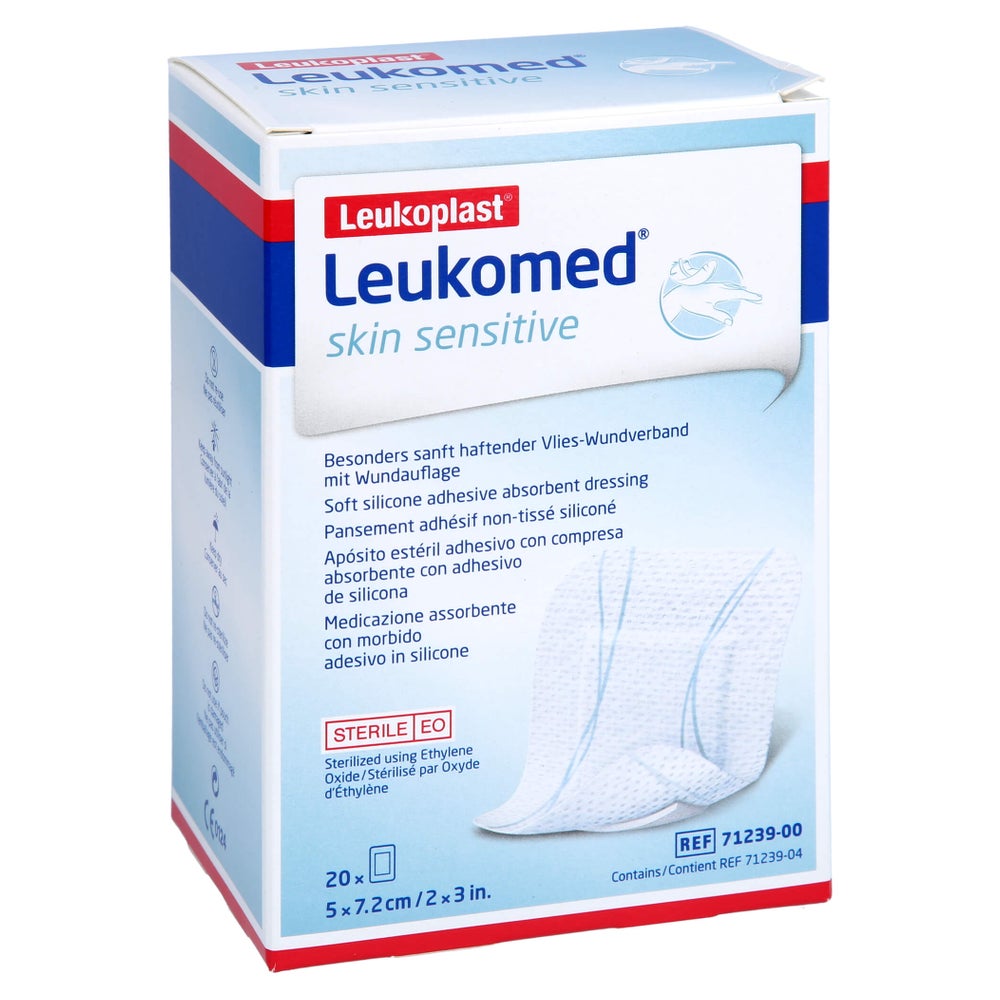 Leukomed skin Sensitive steril 5x7,2 cm 20 St