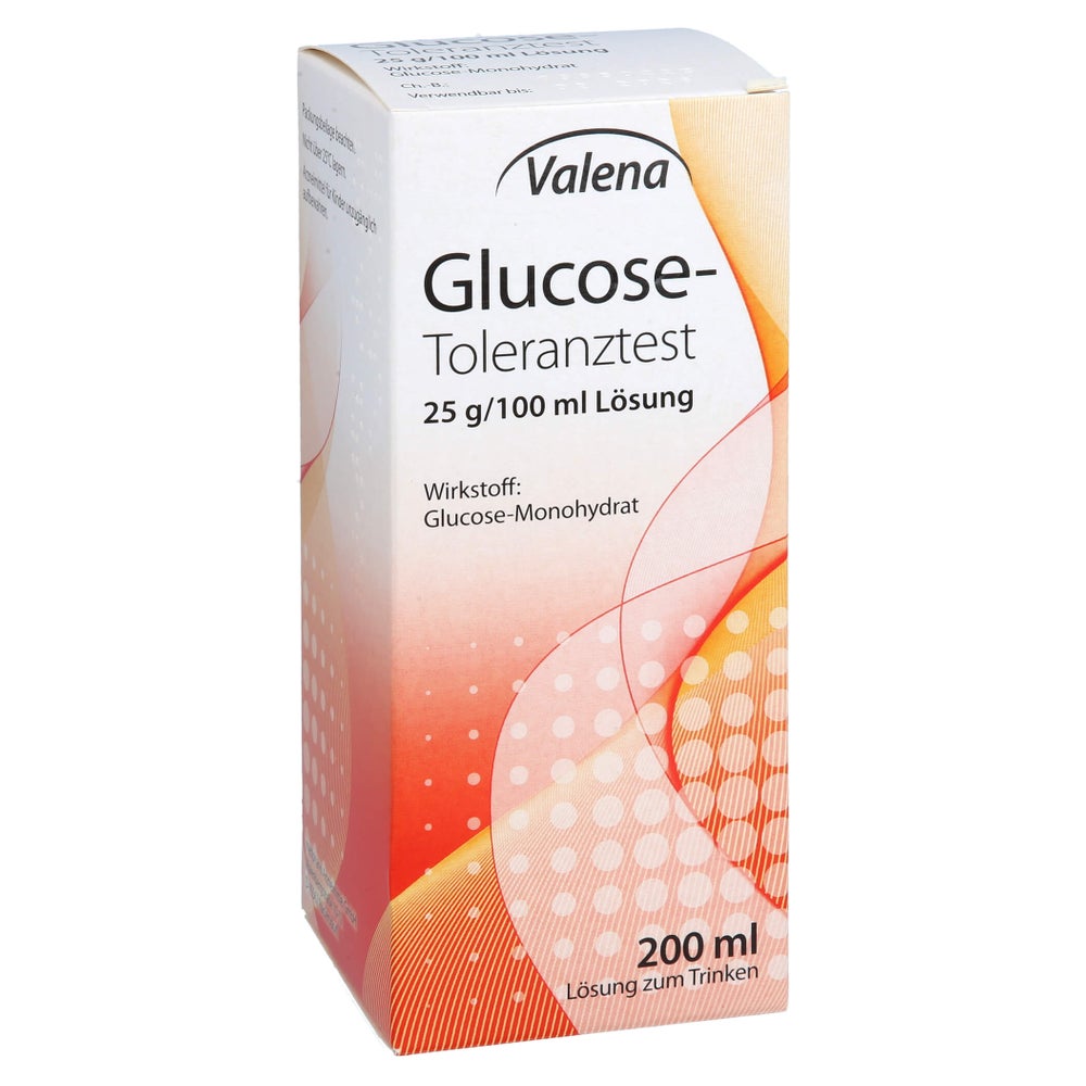 Glucose-toleranztest 25 G/100 ml Lösung 200 ml