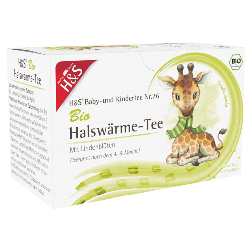 H&S Bio Halswärme-tee Baby- und Kinderte 20X1,5 g