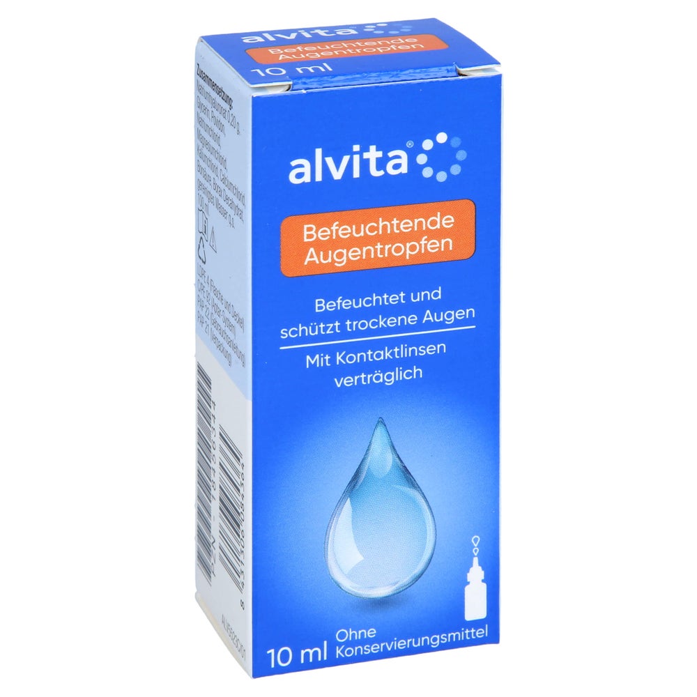 Alvita Befeuchtende Augentropfen 10 ml