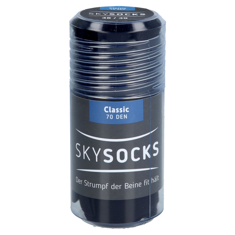 Skysocks Classic 70den AD 38/39 black 2 St