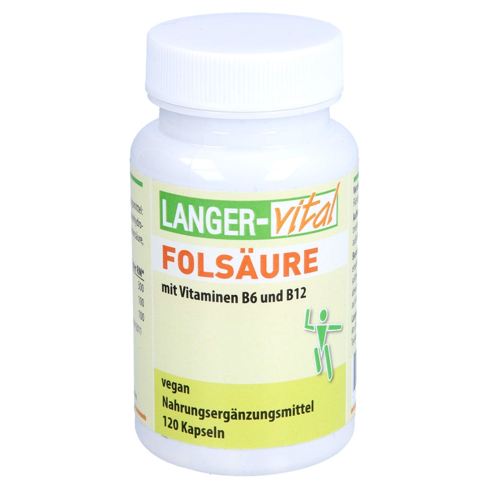 Folsaeure 600ug B6 B12 Methylcobalamin 120 St