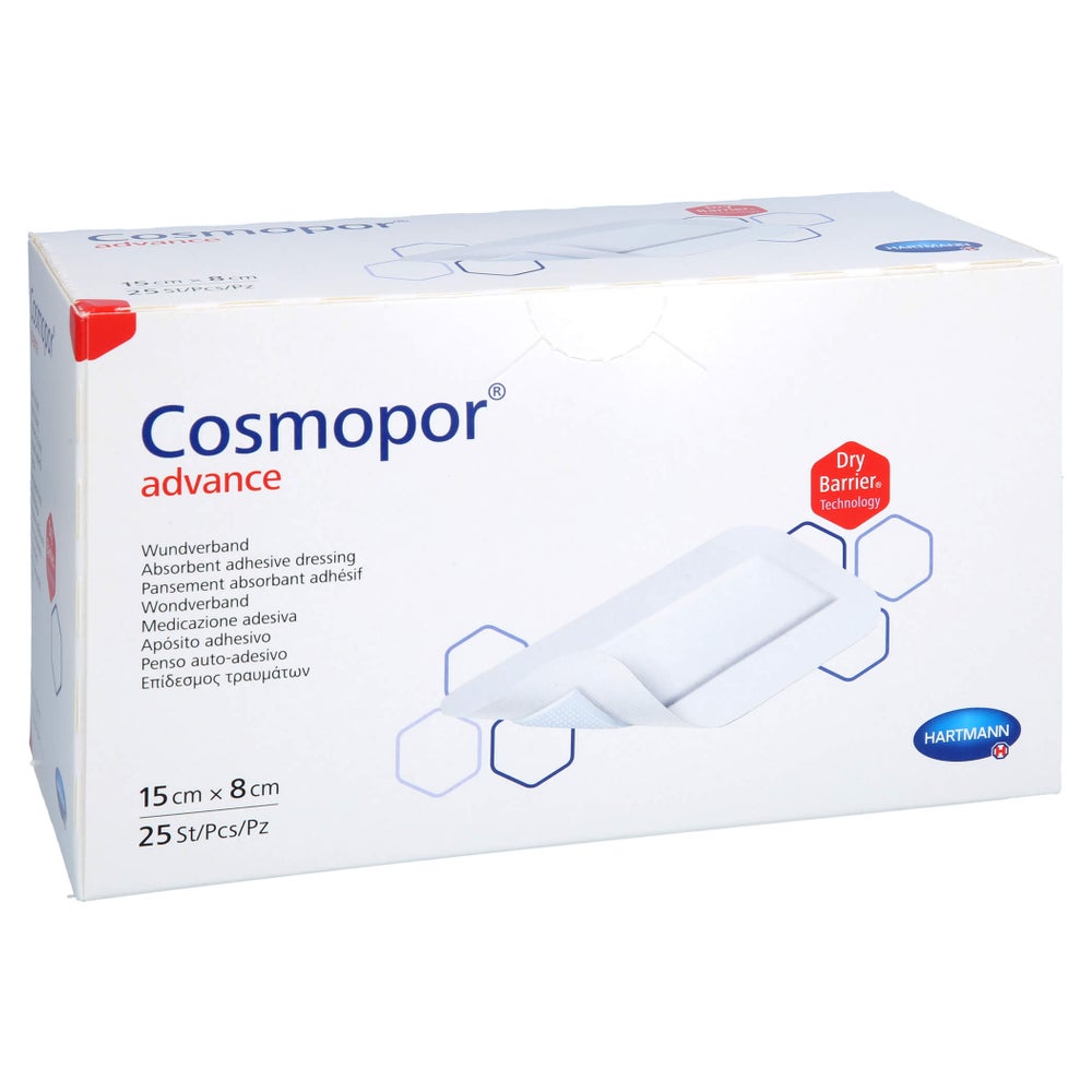 Cosmopor Advance Wundverband 8x15 cm 25 St