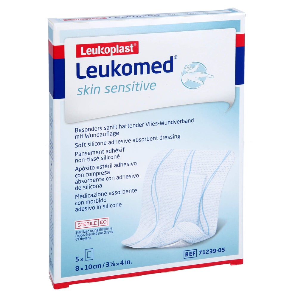 Leukomed skin Sensitive steril 8x10 cm 5 St