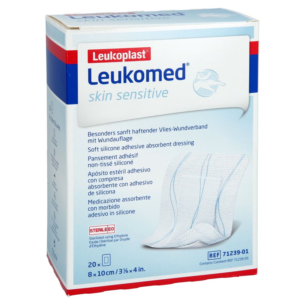 Leukomed Skin Sensitive Steril 8x10 Cm 20 St
