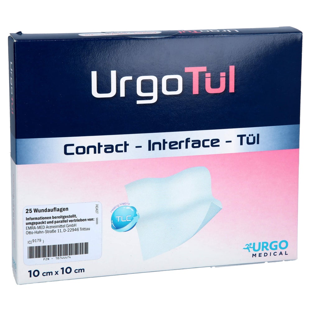 Urgotül 10x10 cm Wundgaze 25 St