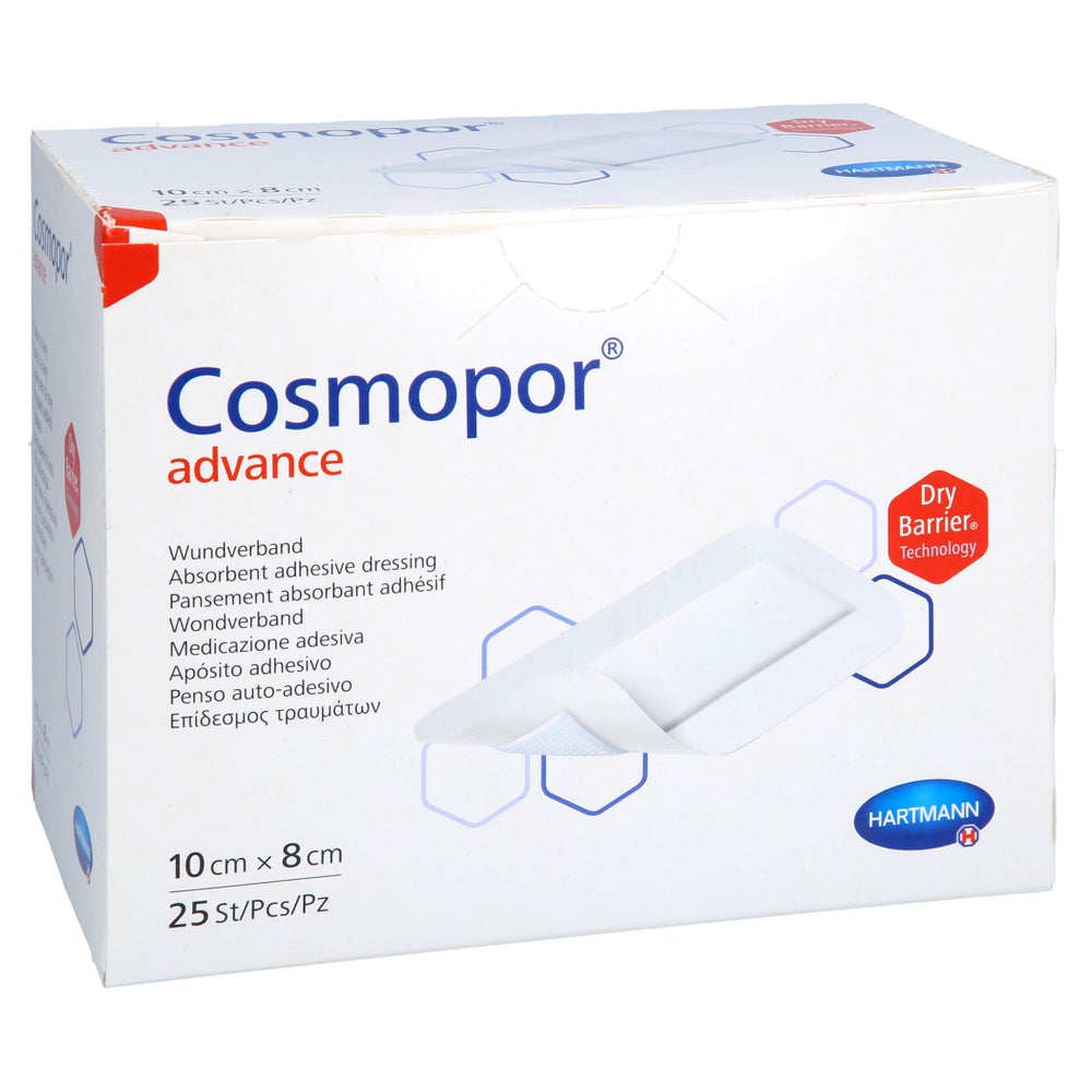 Cosmopor Advance Wundverband 8x10 cm 25 St