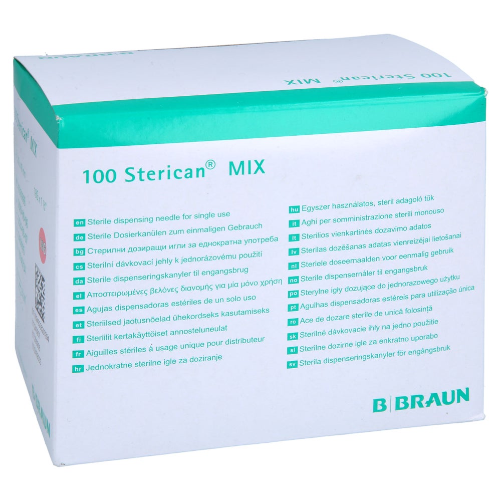 Sterican Mix Einmalkan.18 G 40 Mm Stumpf 100 St