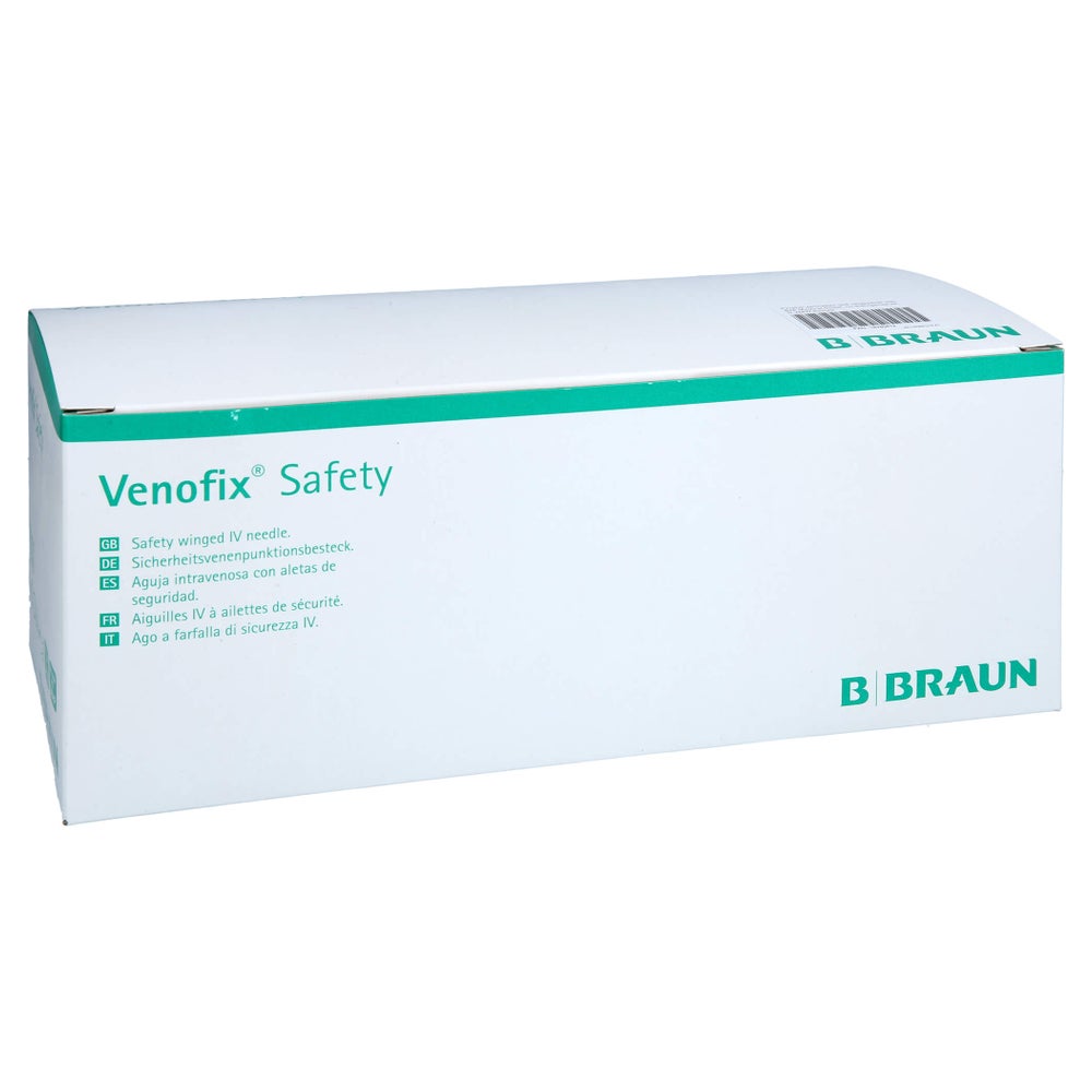 Venofix Safety Venenpunkt.21 G 0,8x19mm 50 St