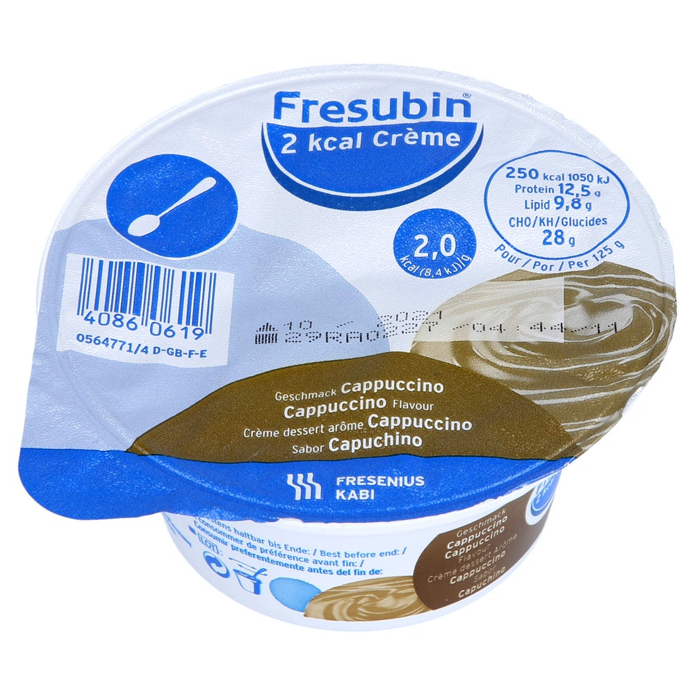 Fresubin 2 kcal Creme Cappuccino im Bech 24X125 g