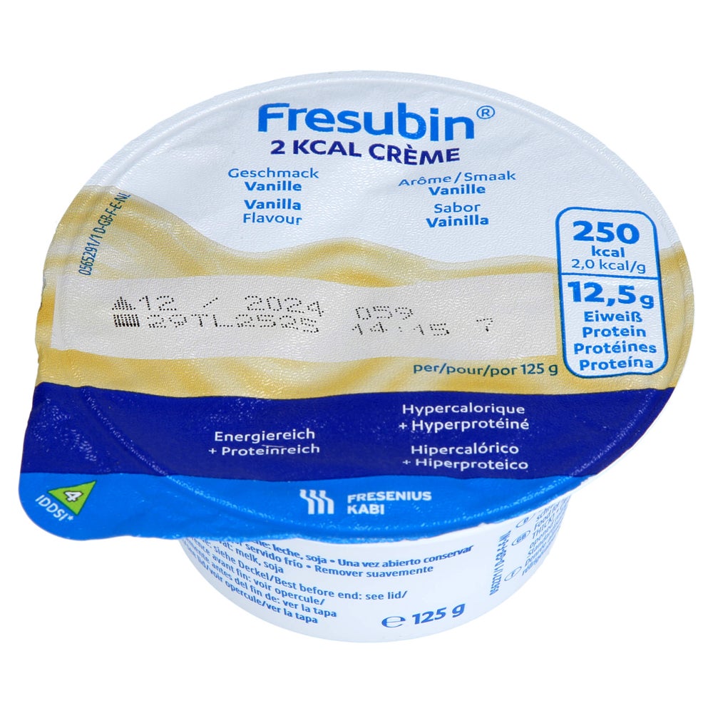 Fresubin 2 kcal Creme Vanille im Becher 24X125 g