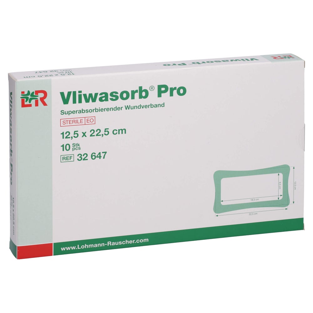 Vliwasorb Pro Superabsorb.komp.steril 12 10 St