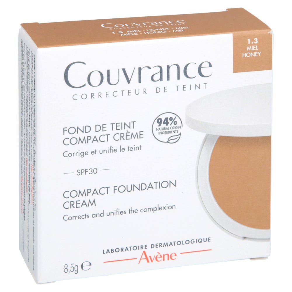 Avène Couvrance Kompakt Creme-Make-up Honig 1.3 8,5 g