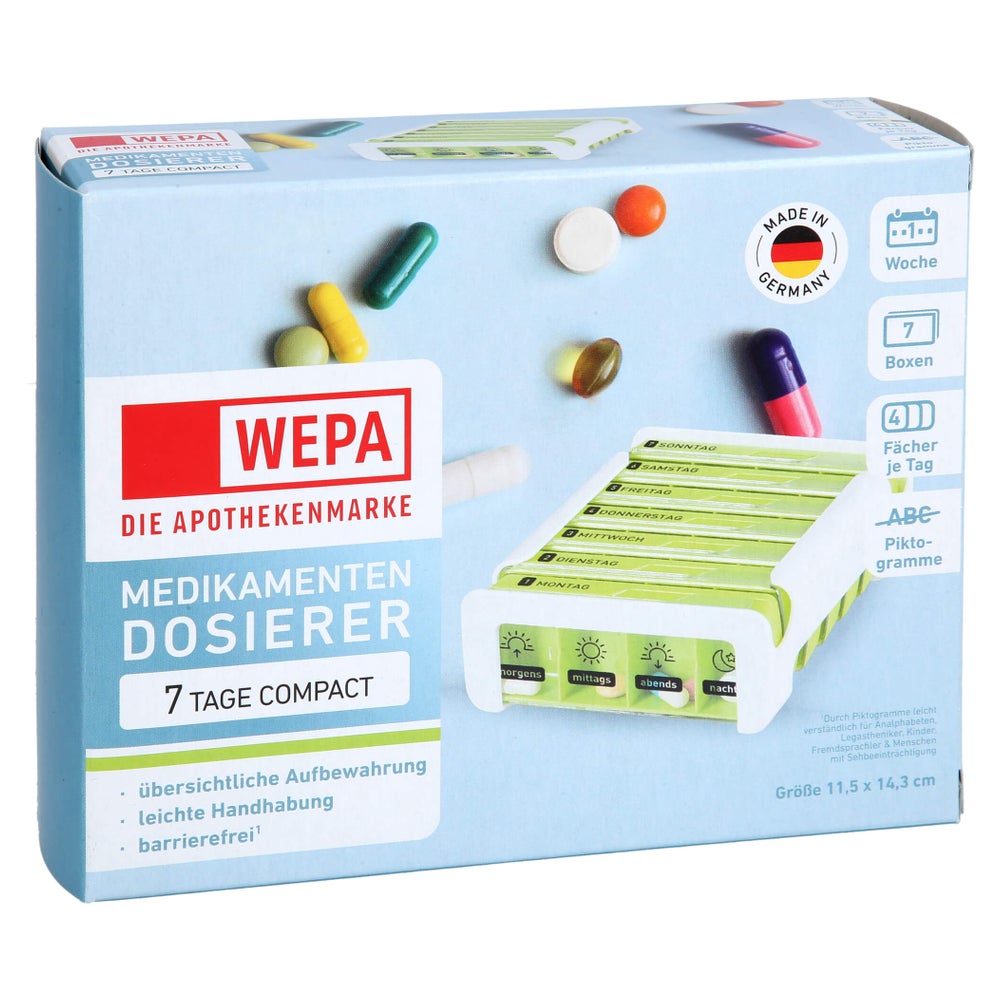 Wepa 7 Tage Compact Wochenmagazin Weiß/grün 1 St