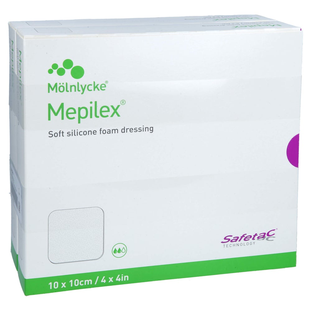 Mepilex 10x10 Cm Schaumverband 10 St