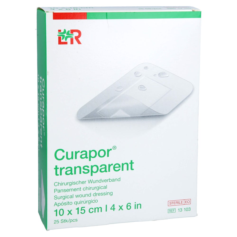 Curapor Wundverband Steril transparent 1 25 St