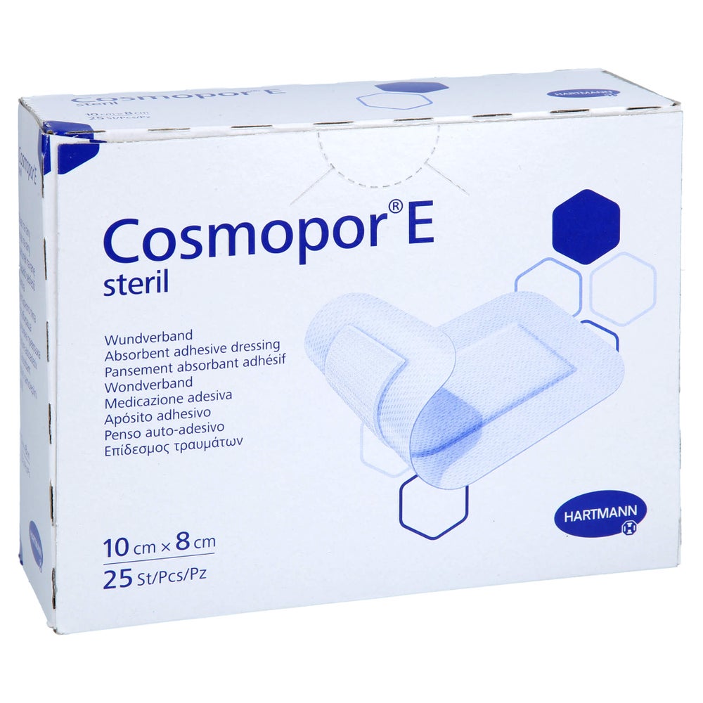Cosmopor E Steril Wundverband 8x10 Cm 25 St