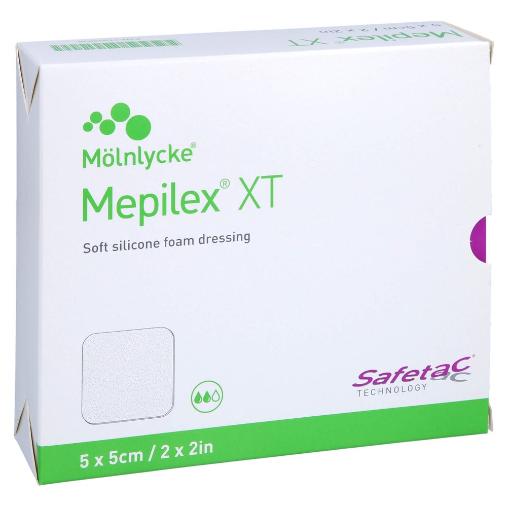 Mepilex XT 5x5 cm Schaumverband 5 St