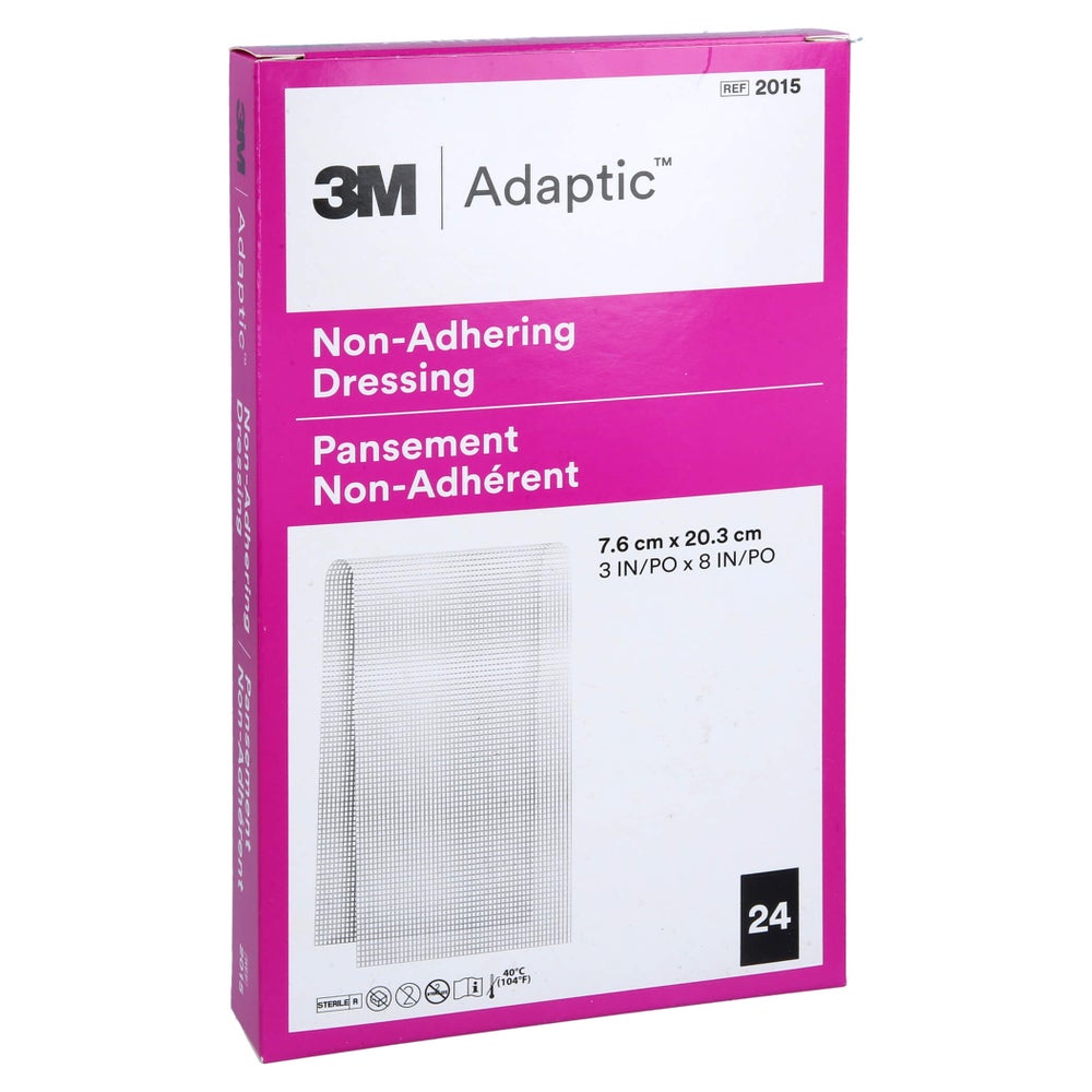 Adaptic 7,6x20,3 Cm Feuchte Wundauflage 3m 2015 24 St