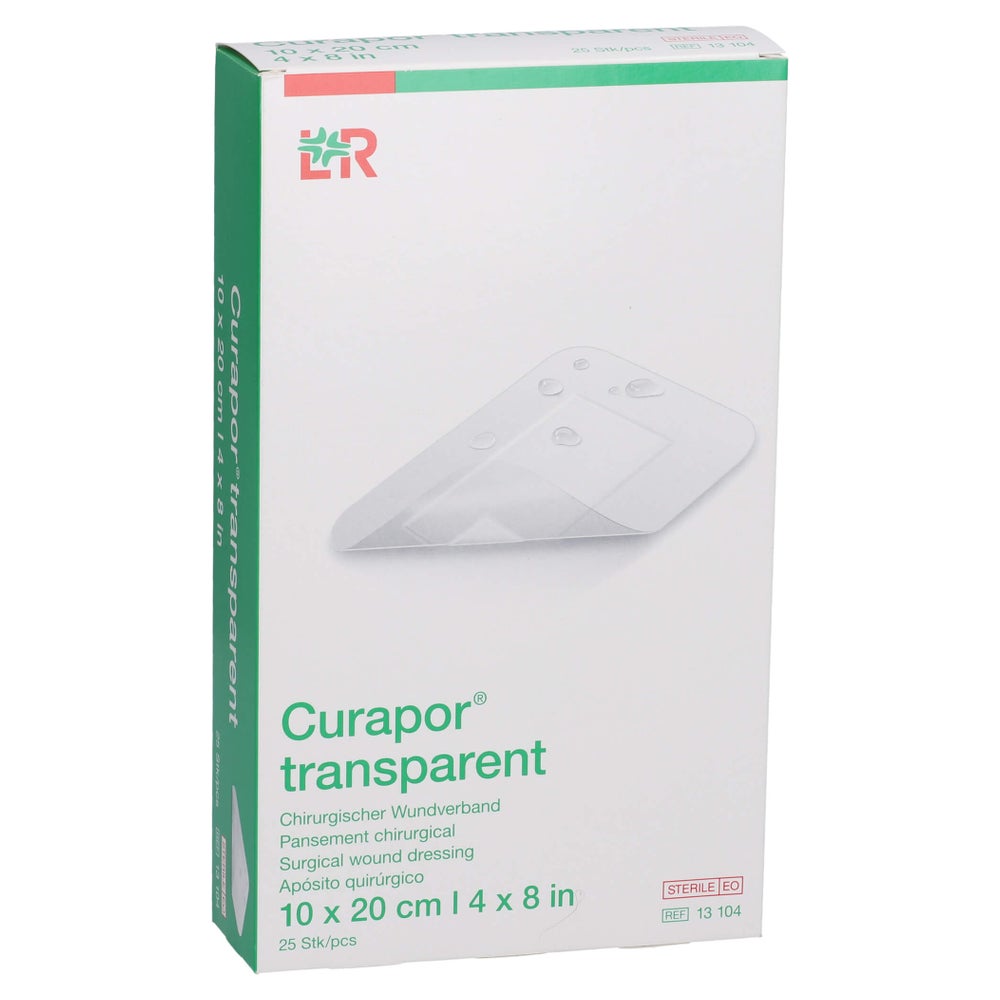 Curapor Wundverband Steril transparent 1 25 St