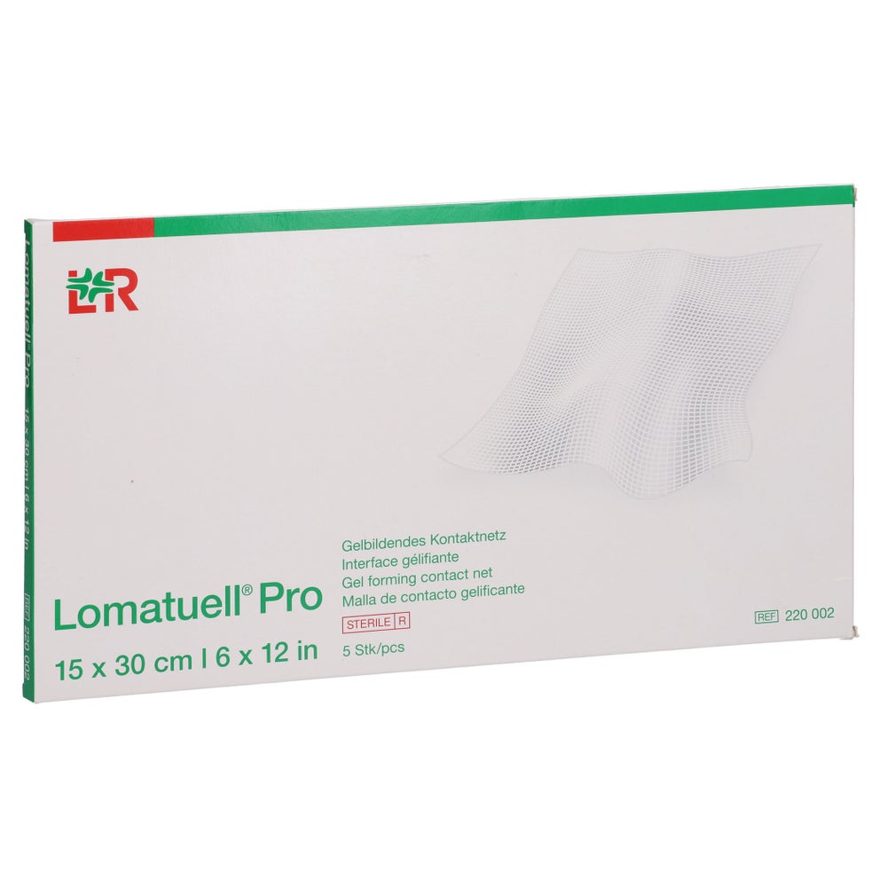 Lomatuell Pro 15x30 cm steril 5 St