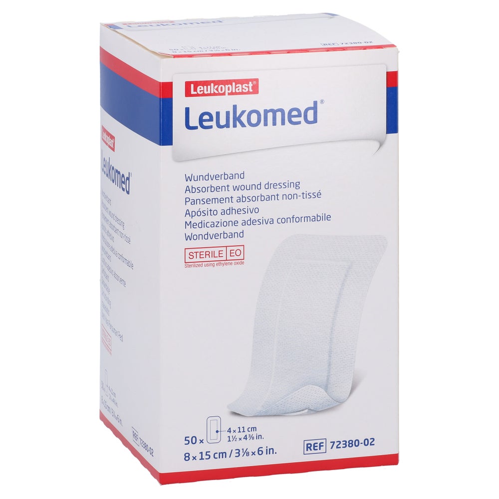 Leukomed Sterile Pflaster 8x15 cm 50 St