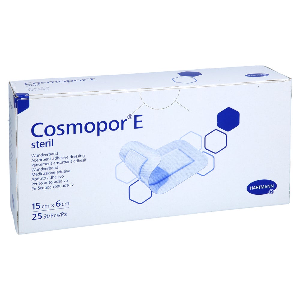 Cosmopor E Steril Wundverband 6x15 cm 25 St