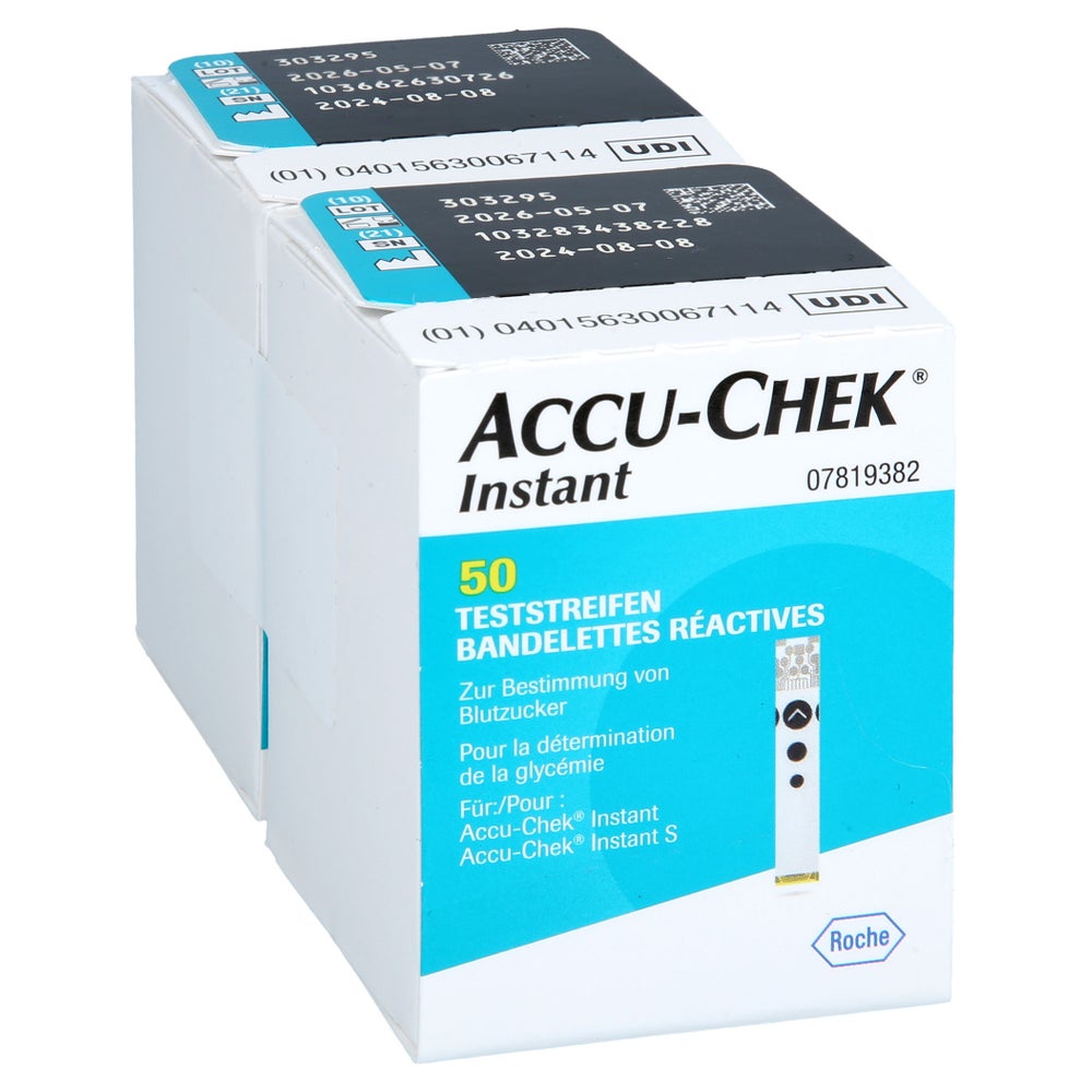 Accu-chek Instant Teststreifen 2X50 St