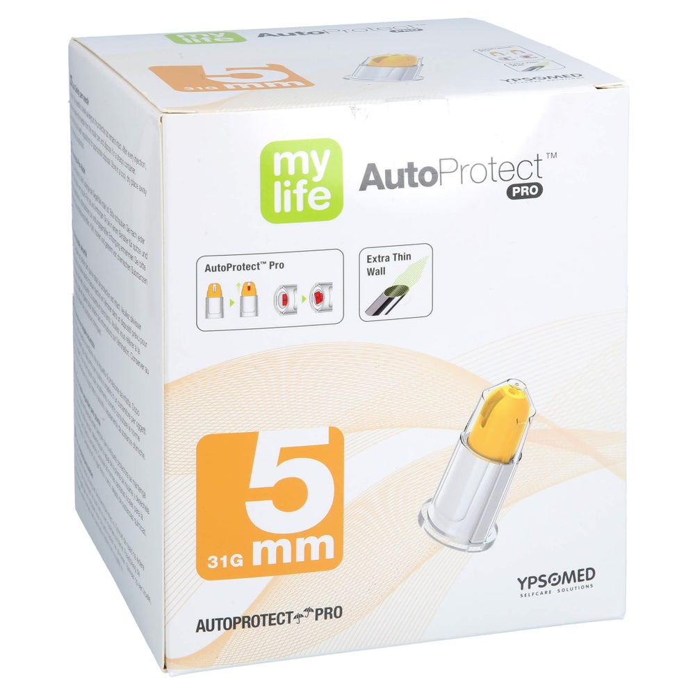 Mylife Autoprotect Pro Sich.-pen-nadeln 31 G 5 Mm 100 St