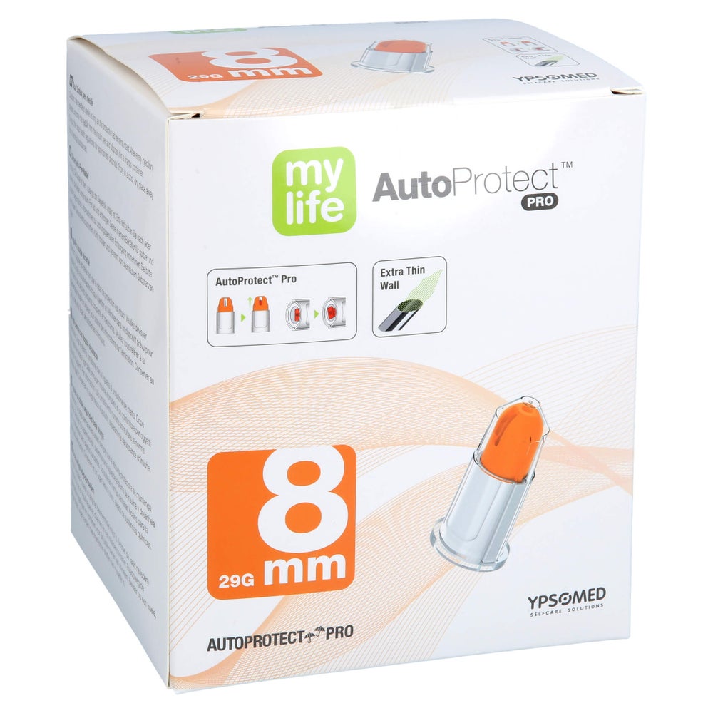 Mylife Autoprotect Pro Sich.-pen-nadeln 29 G 8 Mm 100 St