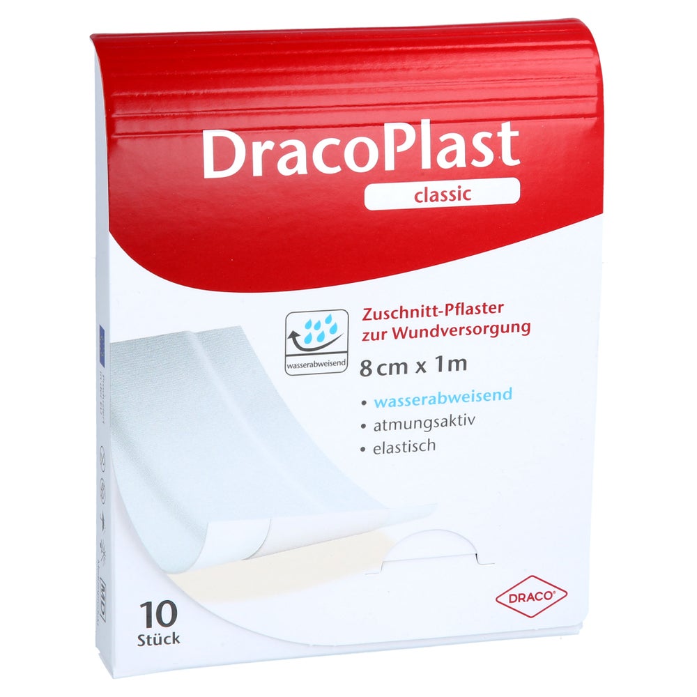 DracoPlast Classic Pflaster 8 cm x 1 m 1 St