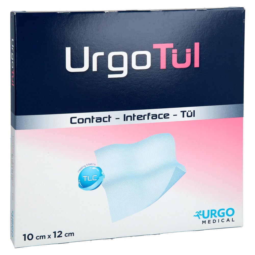 UrgotÜl 10x12 Cm Wundgaze 10 St