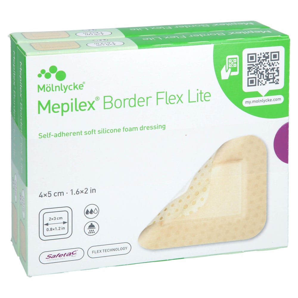 Mepilex Border Flex Lite Schaumverband 4x5 Cm 20 St