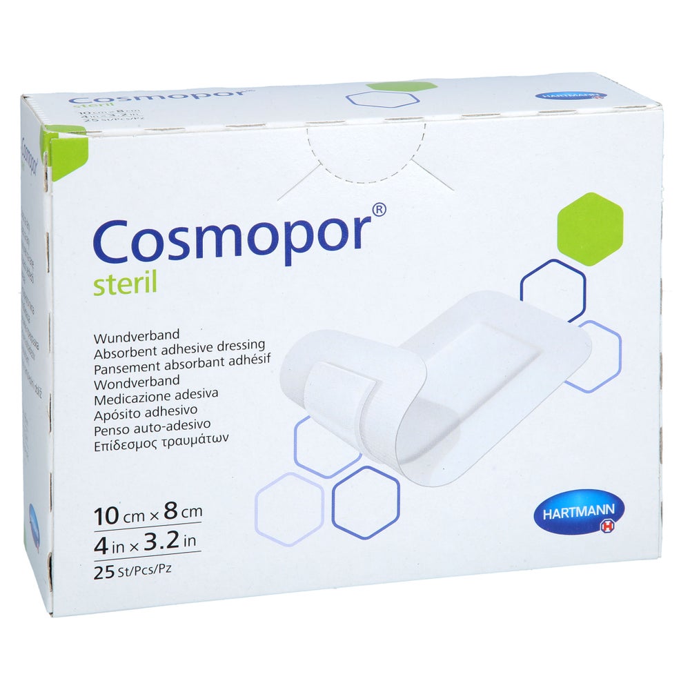 Cosmopor Steril Wundverband 8x10 Cm 25 St