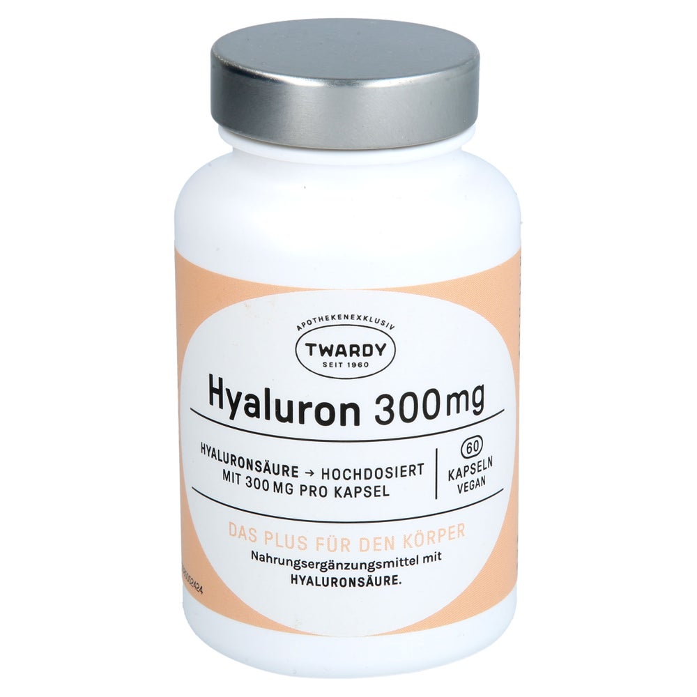 HyaluronsÄure Kapseln 300 Mg Vegan 60 St