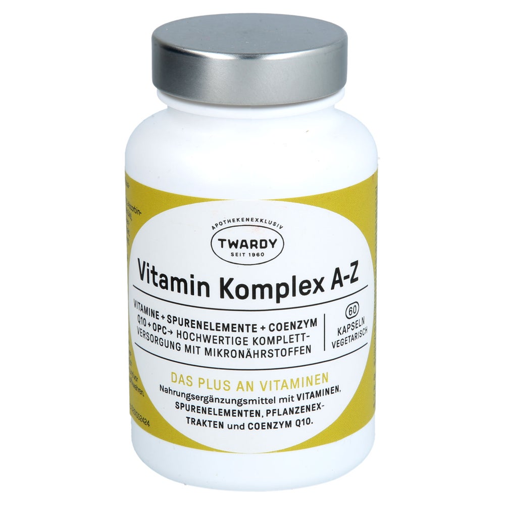 Vitamin Komplex A-z Mit Coenzym Q10+opc Kapseln 60 St