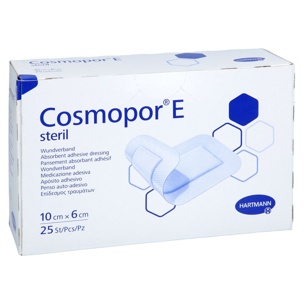 Cosmopor E Steril Wundverband 6x10 Cm 25 St