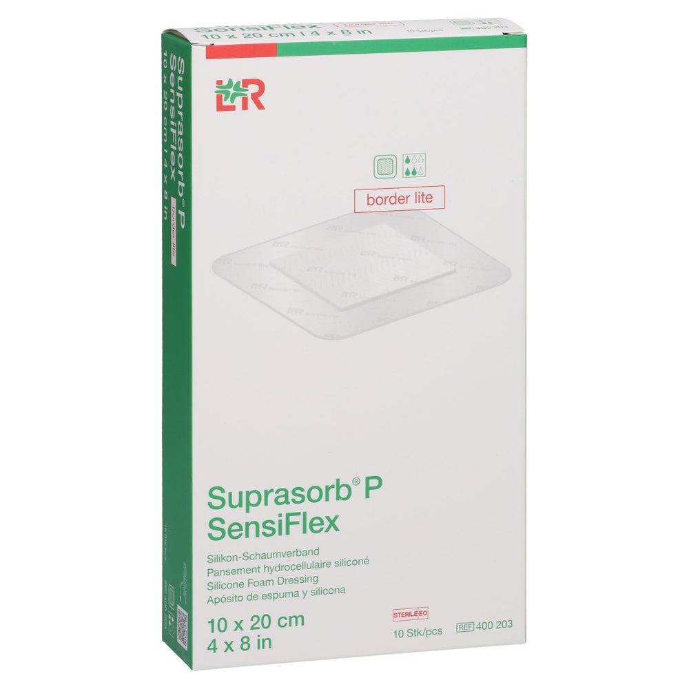 Suprasorb P Sensiflex Border Lite 10x20cm 10 St