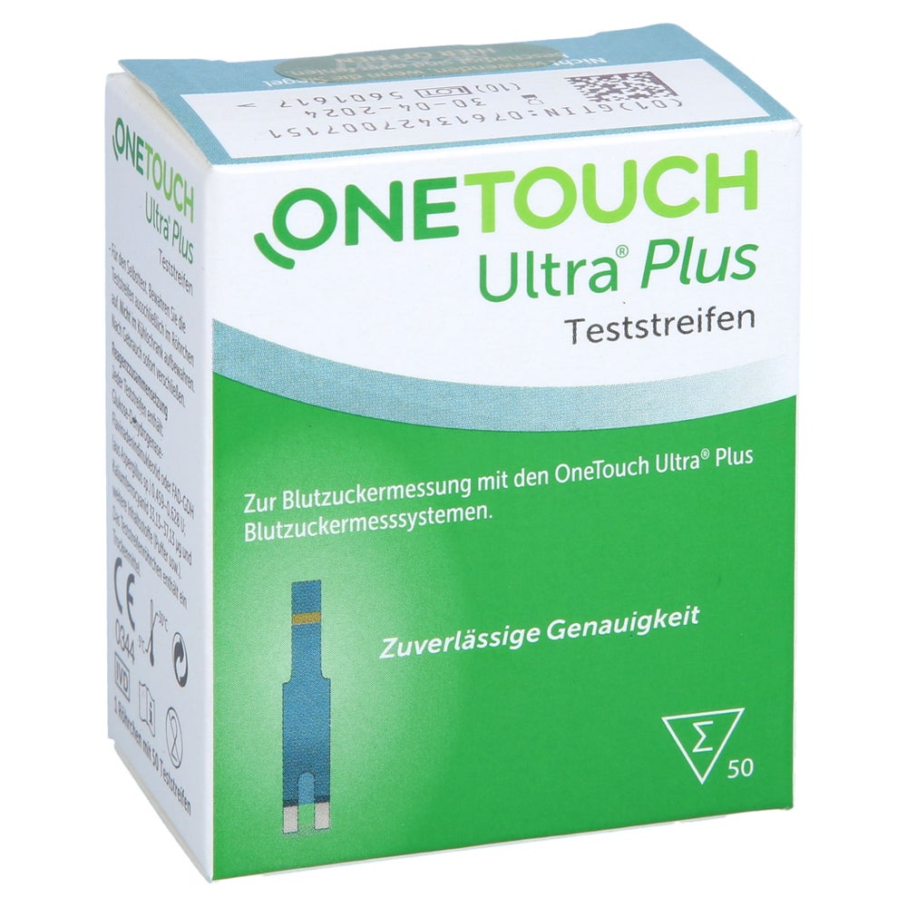 One Touch Ultra Plus Teststreifen 50 St