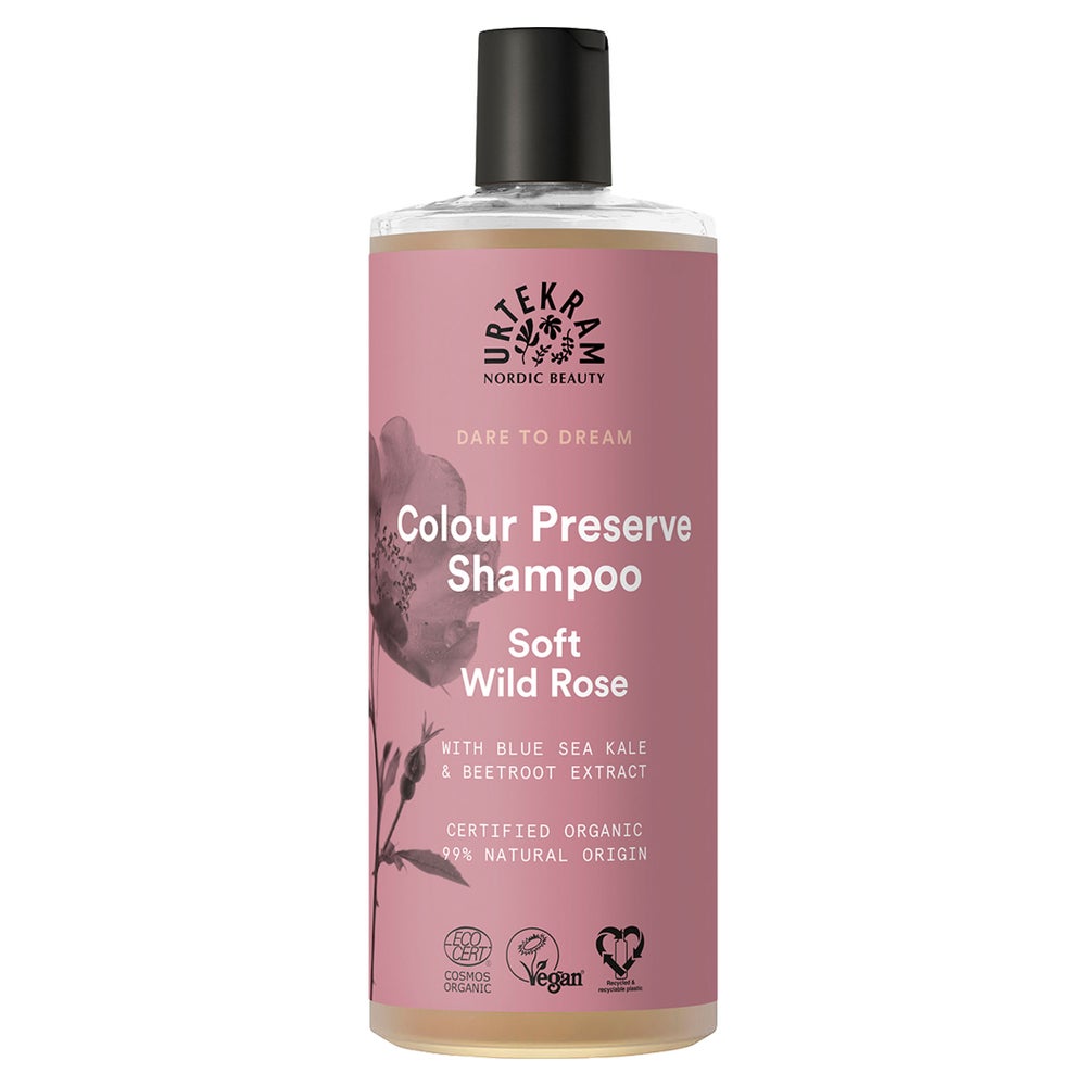 Urtekram Soft Wild Rose Colour Preserve Shampoo 500 ml