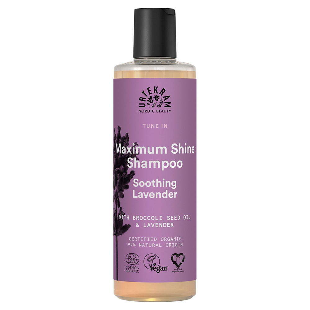 Urtekram Soothing Lavender Maximum Shine Shampoo 250 ml