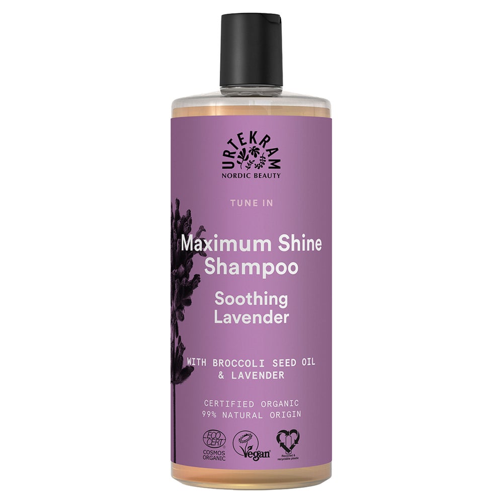 Urtekram Soothing Lavender Maximum Shine Shampoo 500 ml