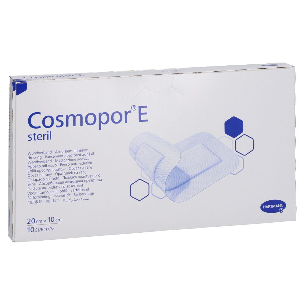 Cosmopor E Steril Wundverband 10x20 Cm 10 St