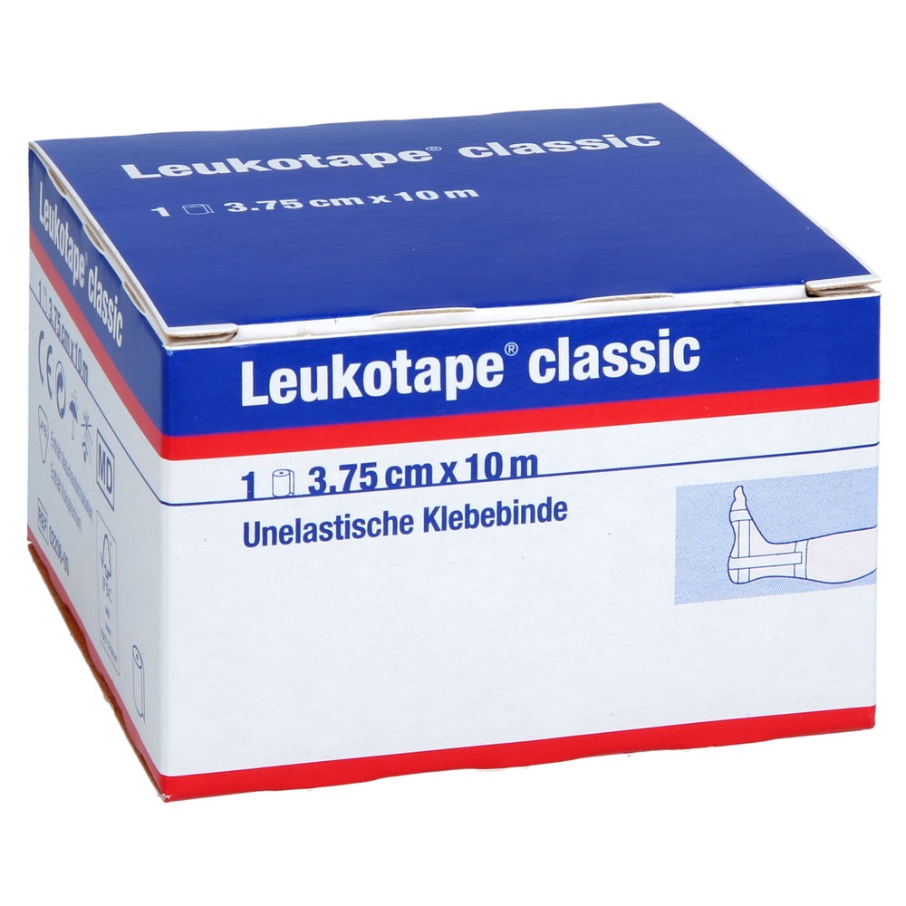 Leukotape Classic 3,75 Cmx10 M Weiß 1 St
