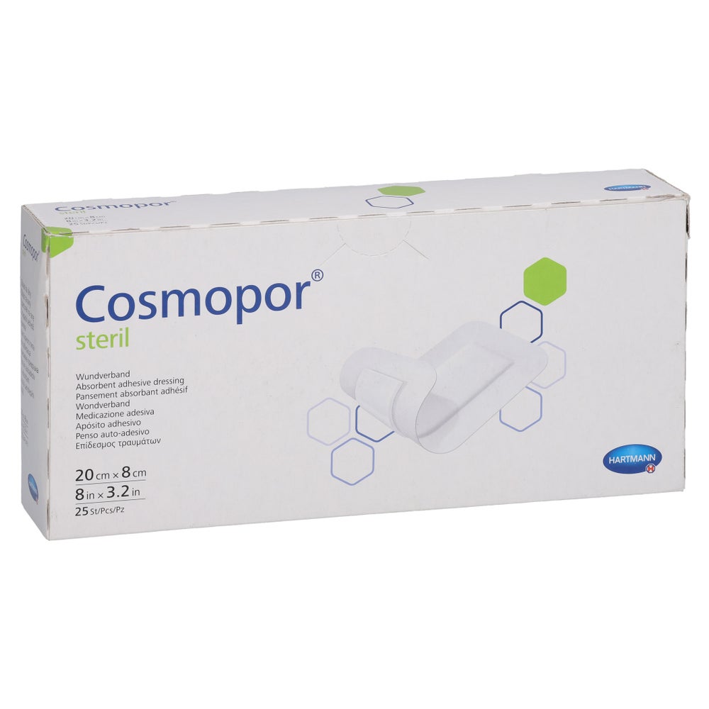 Cosmopor Steril Wundverband 8x20 Cm 25 St