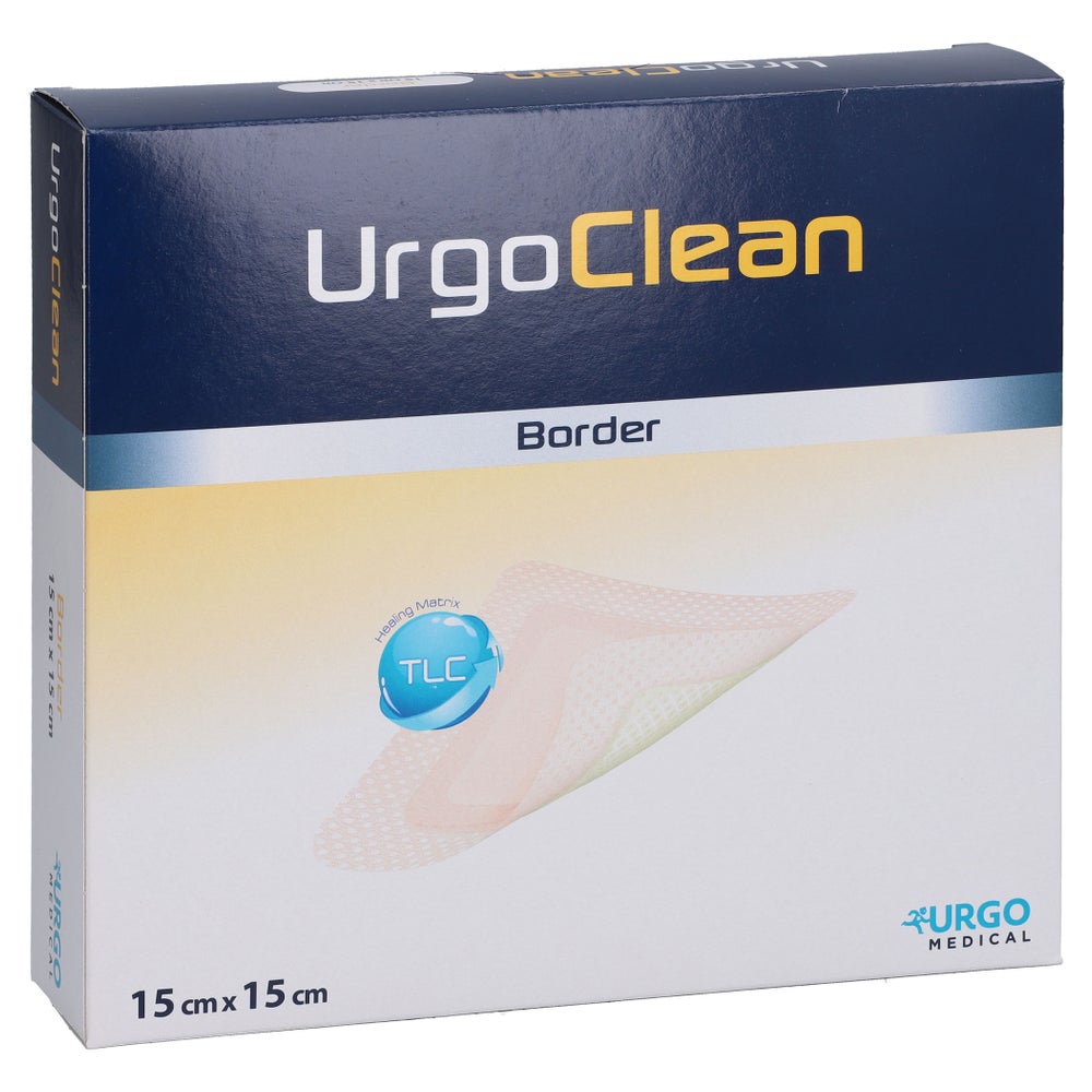 Urgoclean Border 15x15 Cm Wundauflage 10 St