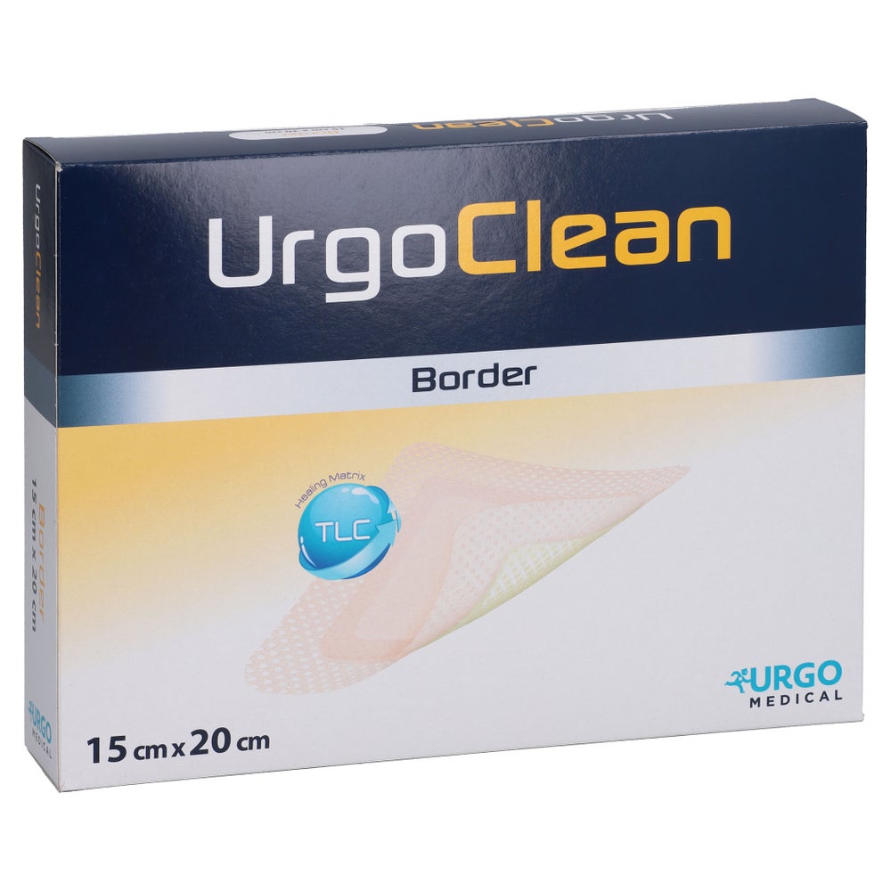 Urgoclean Border 15x20 Cm Wundauflage 10 St